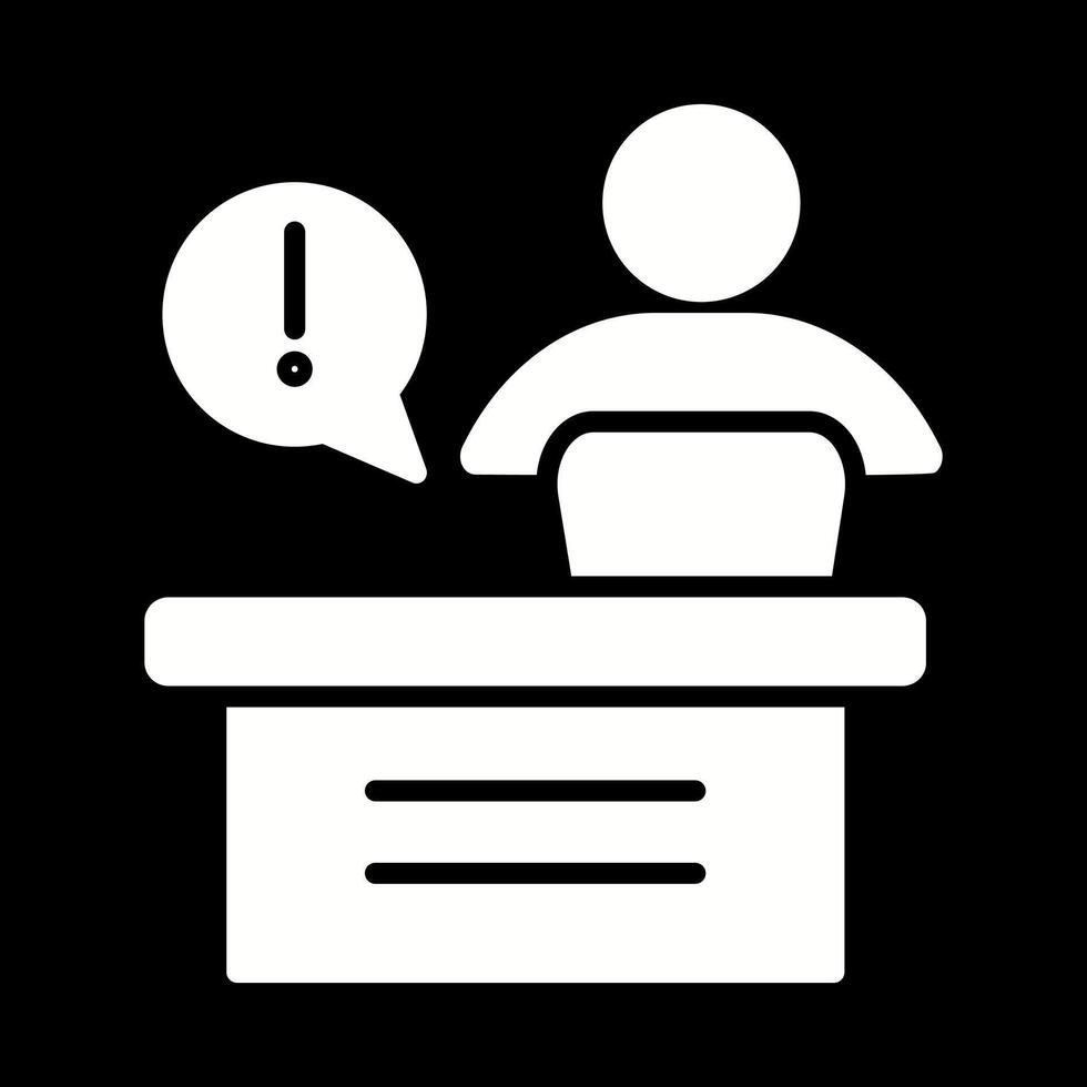 Service Desk Icon Design vector