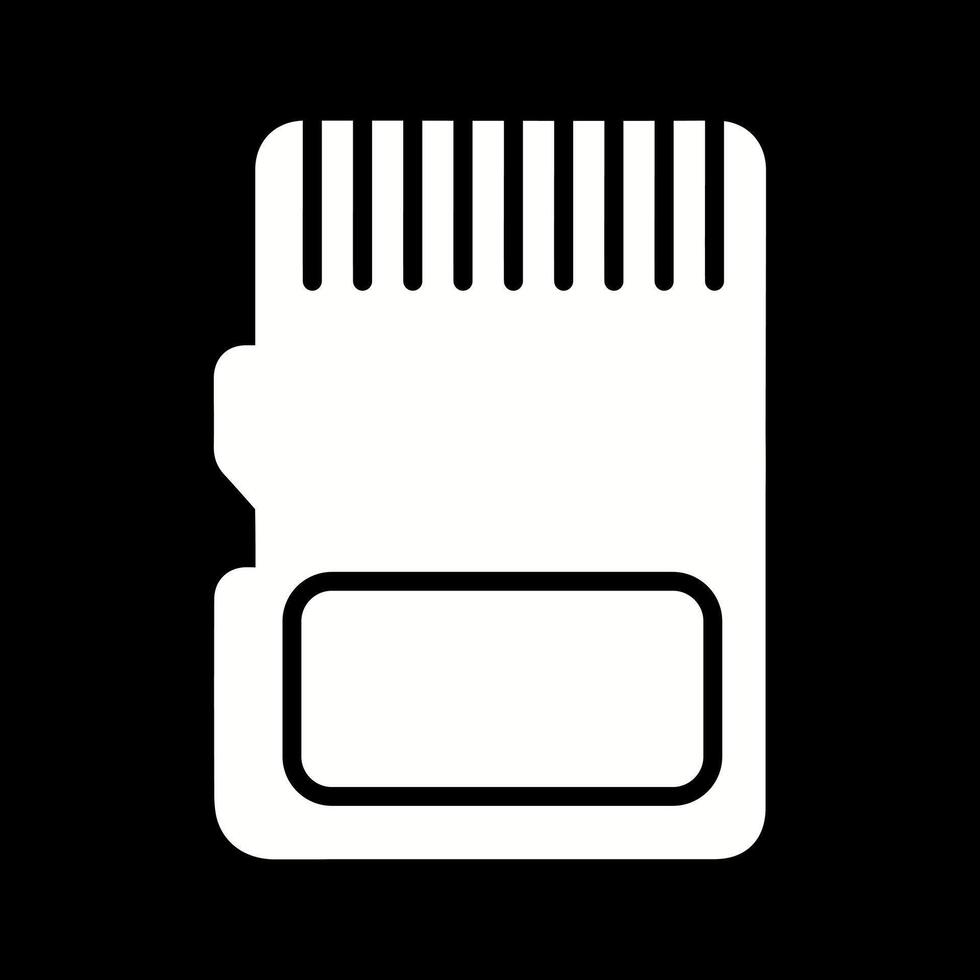 Memory Cards Icon Design vector