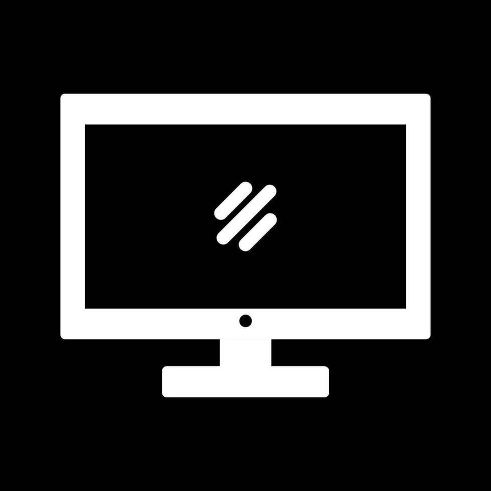 Monitor Icon Design vector