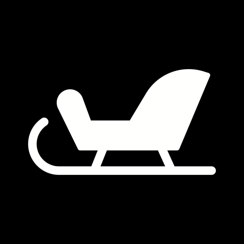 Sleigh Icon Design vector