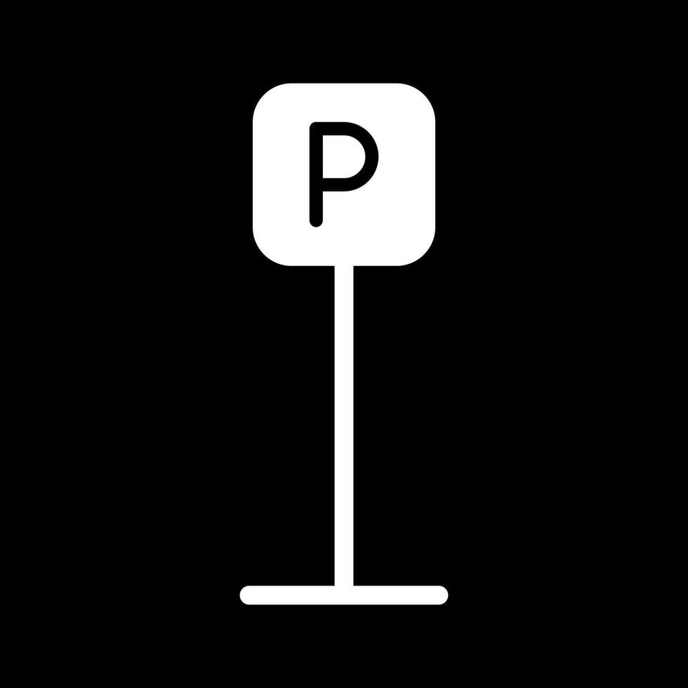 P Button Icon Design vector