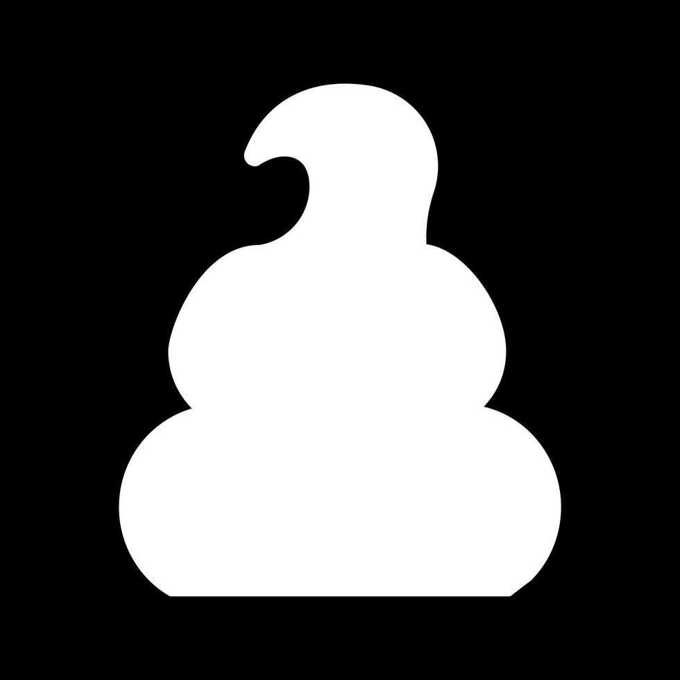 Pile of Poo Icon Design vector