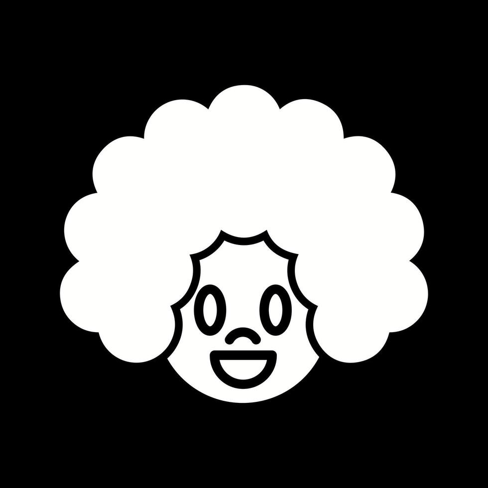 Clown Face Icon Design vector