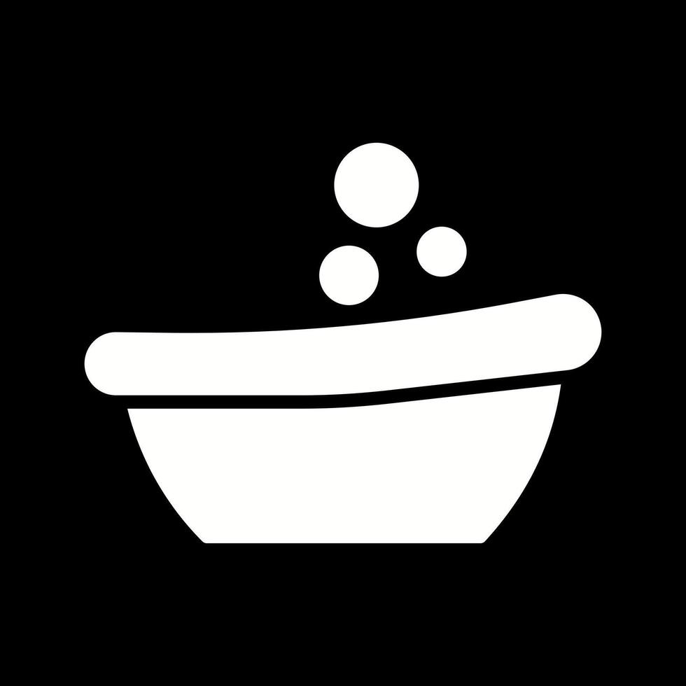 Bubble Bath Icon Design vector