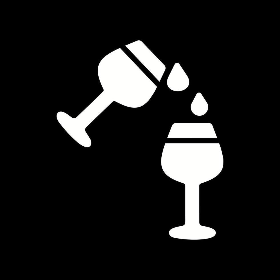 Wine Sip Icon Design vector