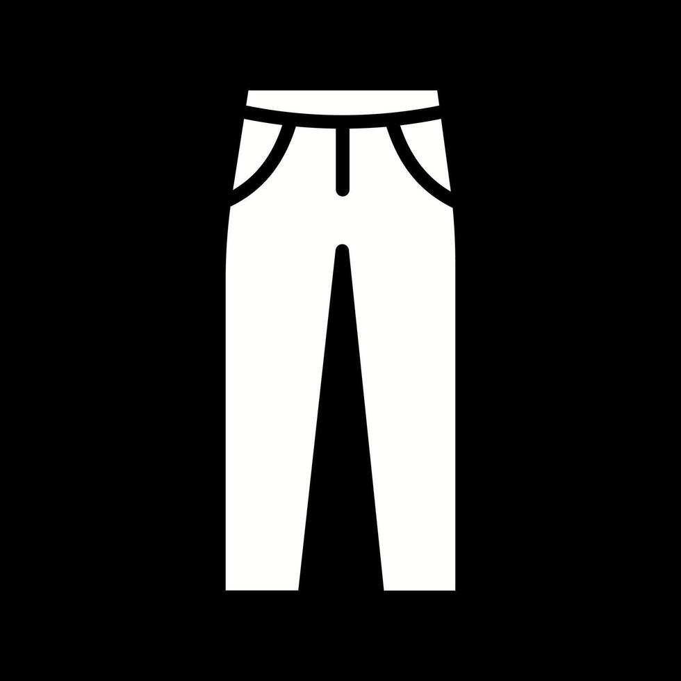 Pants Icon Design vector