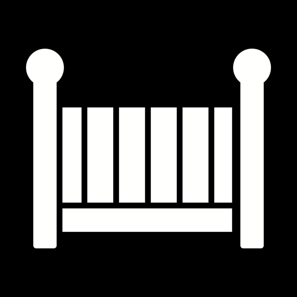 Nursery Cots Icon Design vector