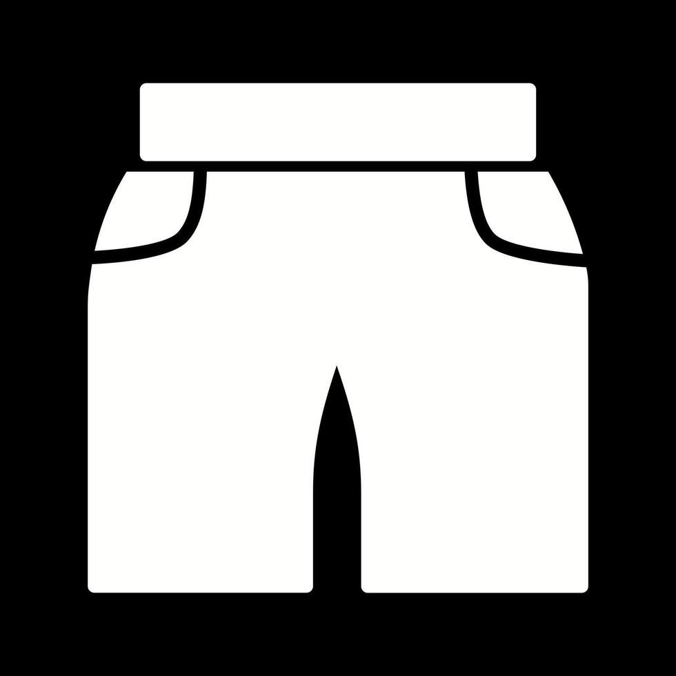 Shorts Icon Design vector