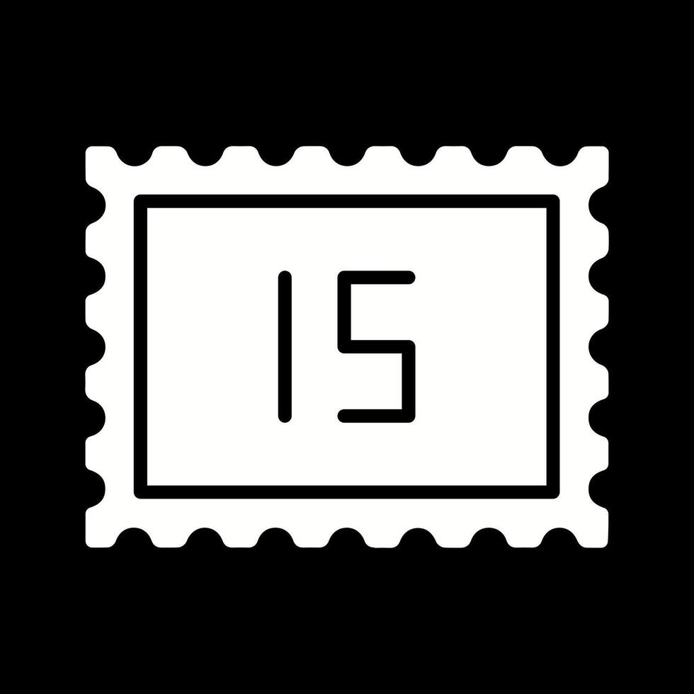 Postage Due Icon Design vector