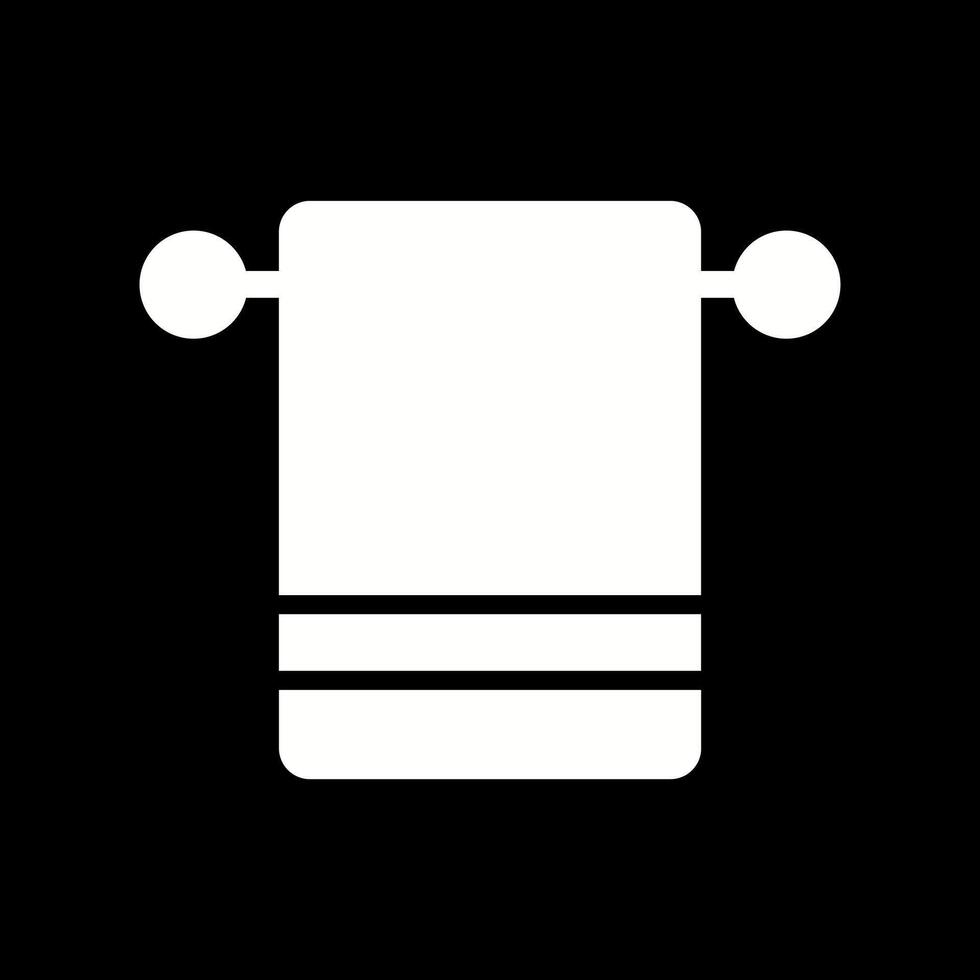Bath Towels Icon Design vector