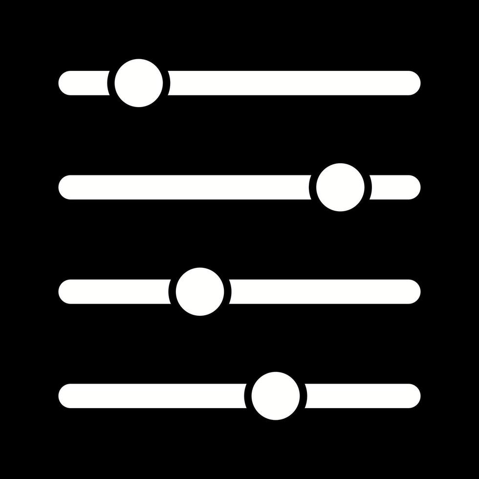 Filtering Icon Design vector