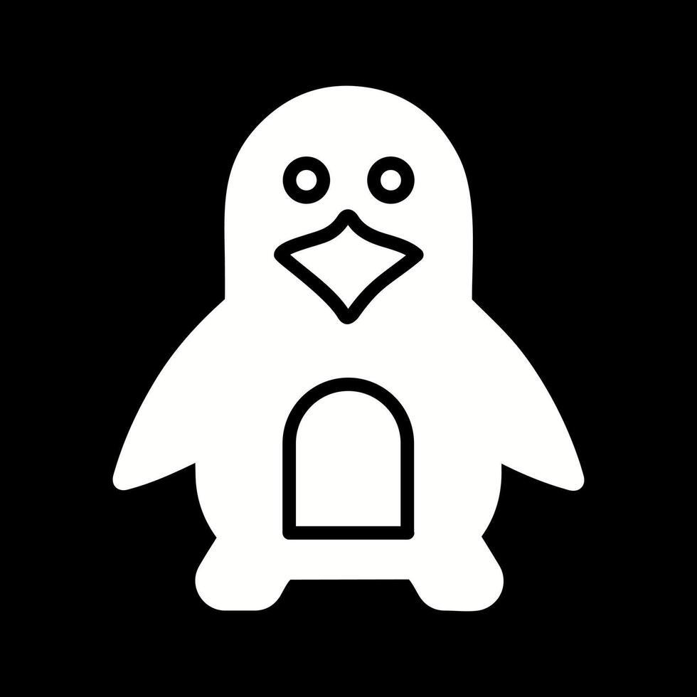 Penguin Icon Design vector