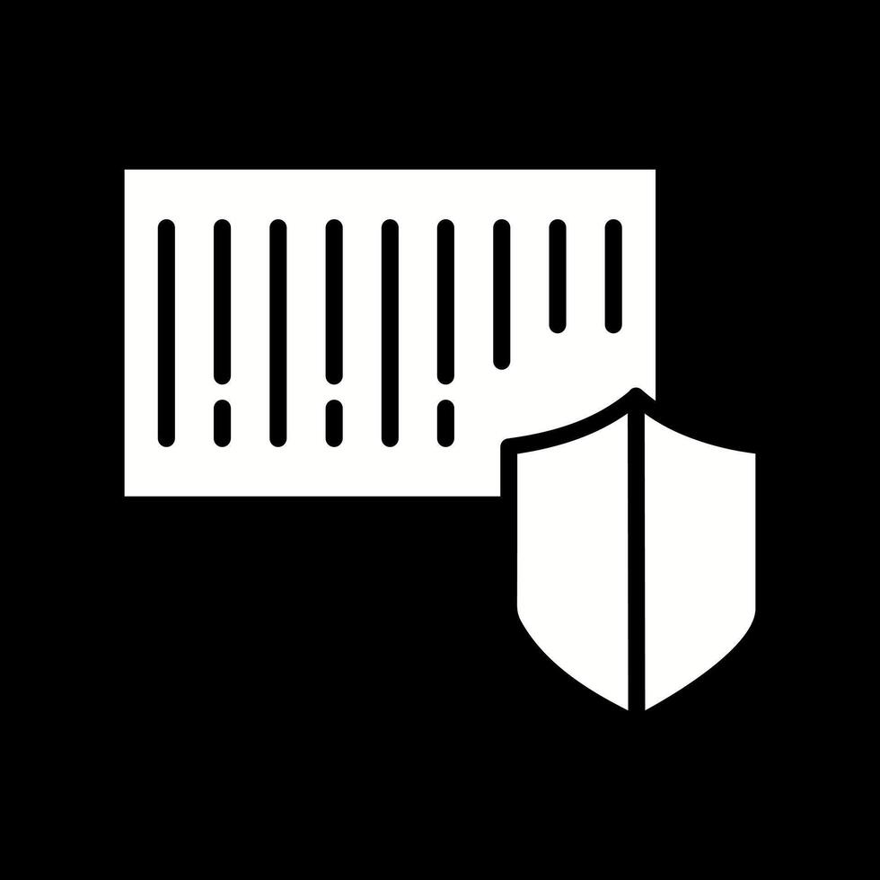 Barcode Security Icon Design vector