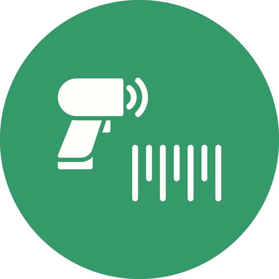 Barcode Scanner Icon Design vector