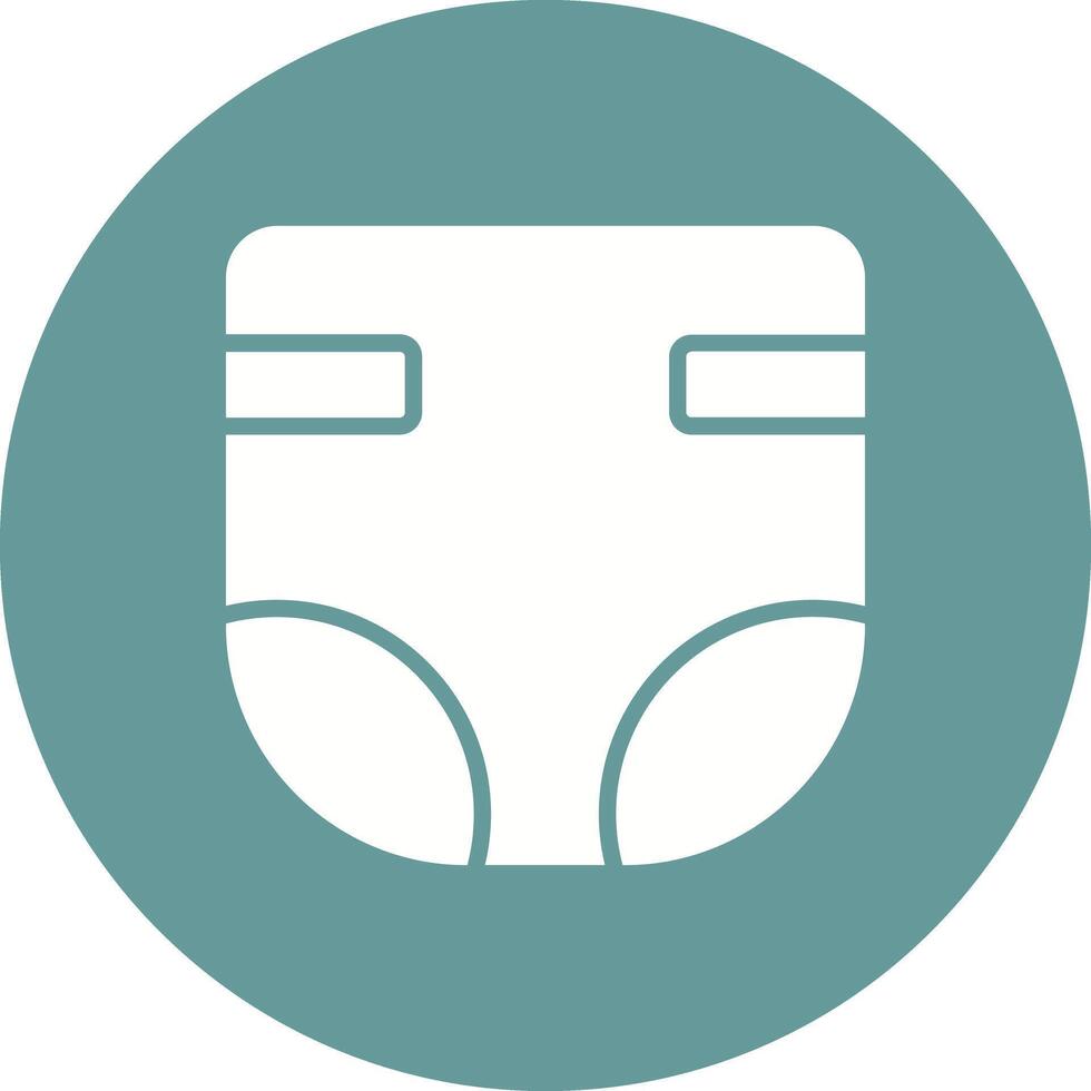 Diaper Changing Icon Design vector
