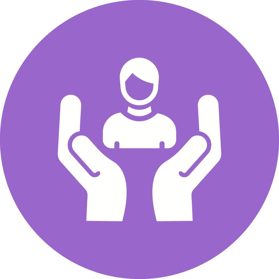 Employee Insurance Icon Design vector