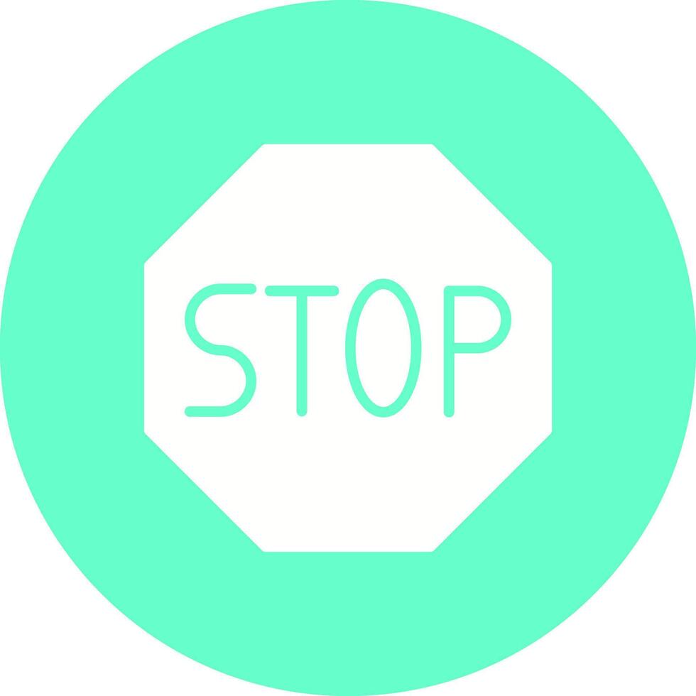 Stop Sign Icon Design vector