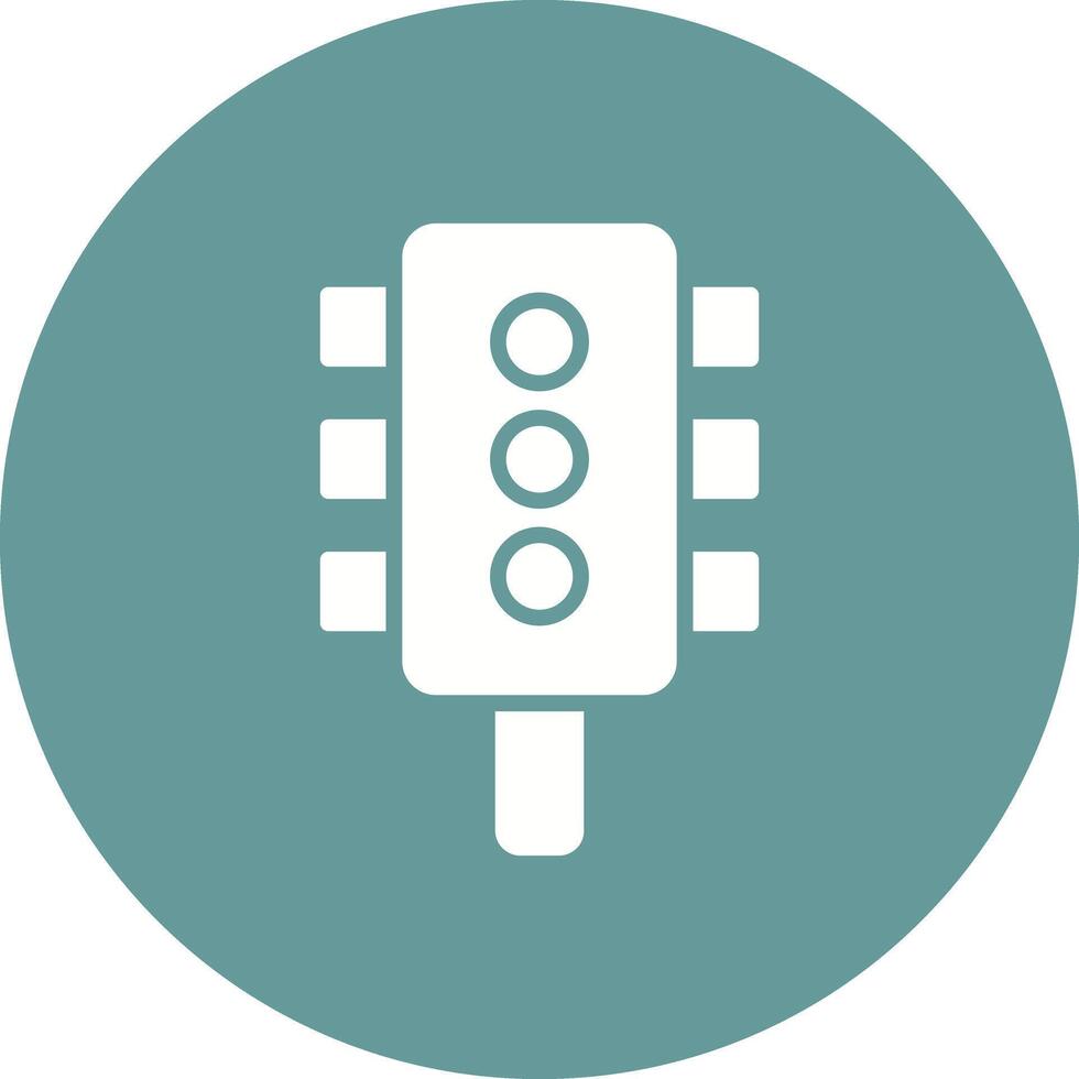 Traffic Light Icon Design vector