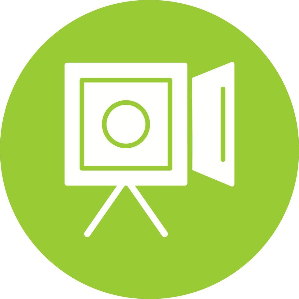 Camera Crew Icon Design vector