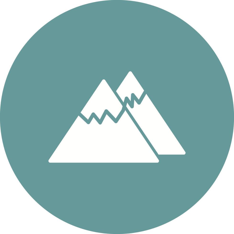 Mountain Icon Design vector