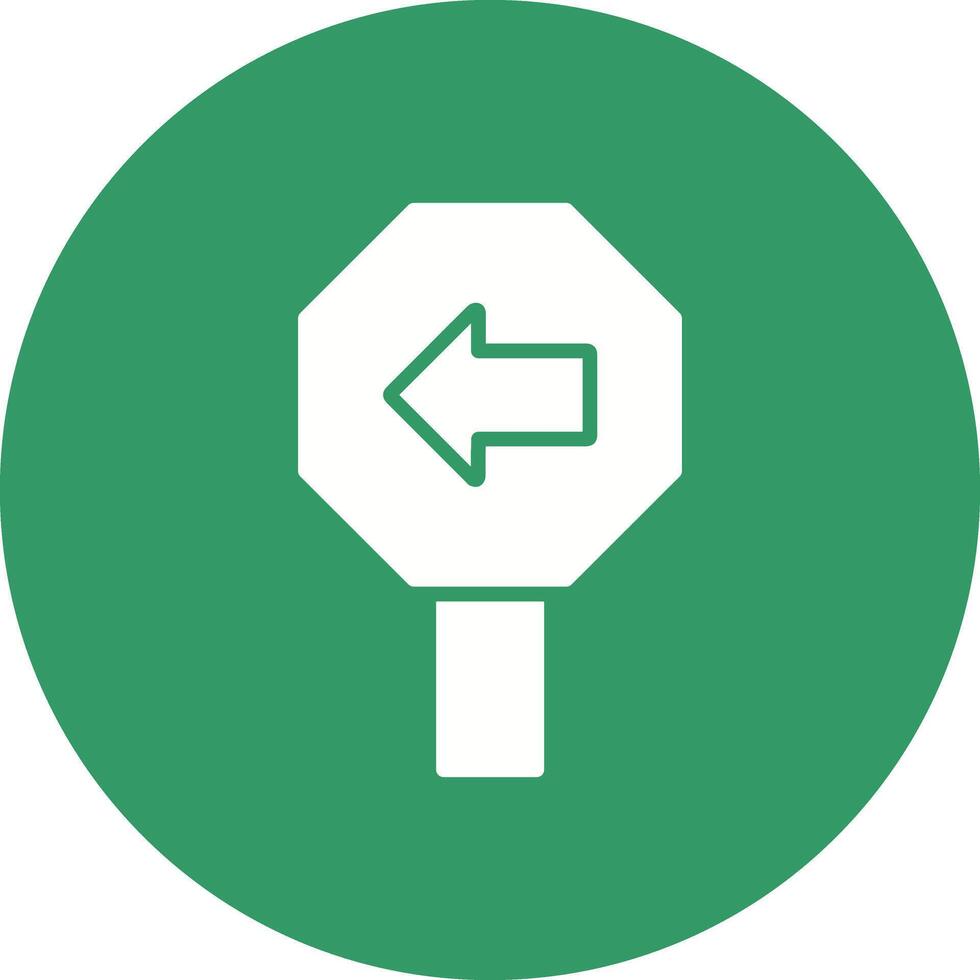 Left Arrow Icon Design vector