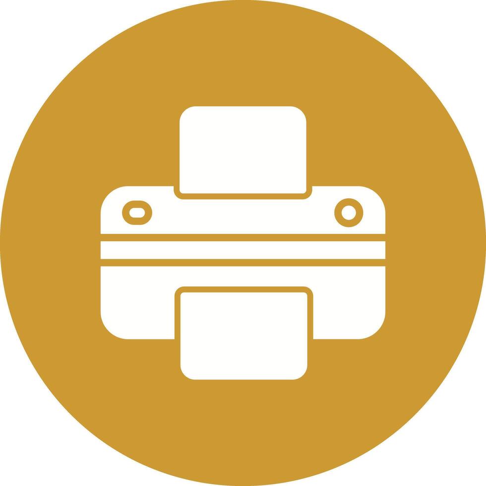 Printer Icon Design vector