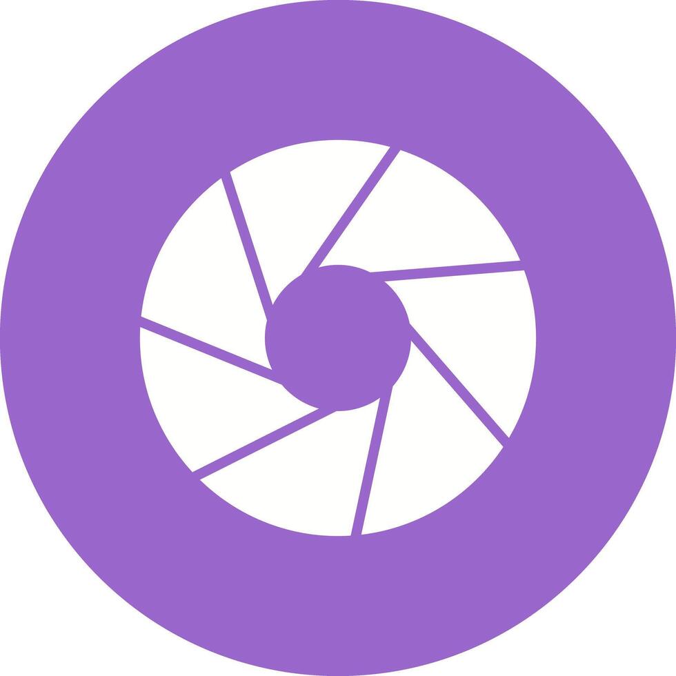 Aperture Artifacts Icon Design vector