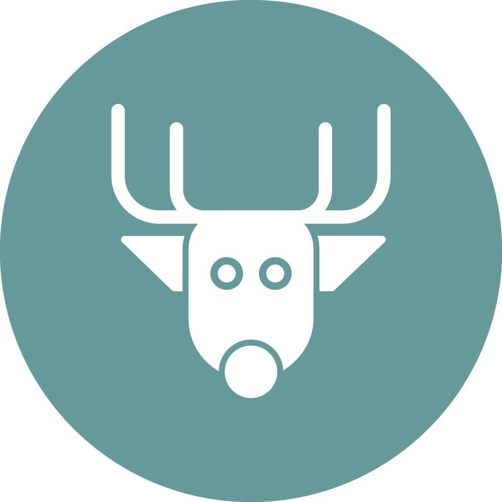 Rudolf Icon Design vector