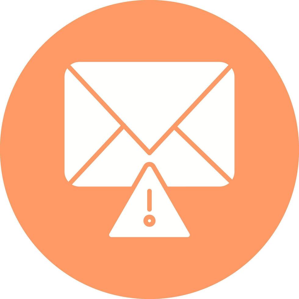 Message Alert Icon Design vector