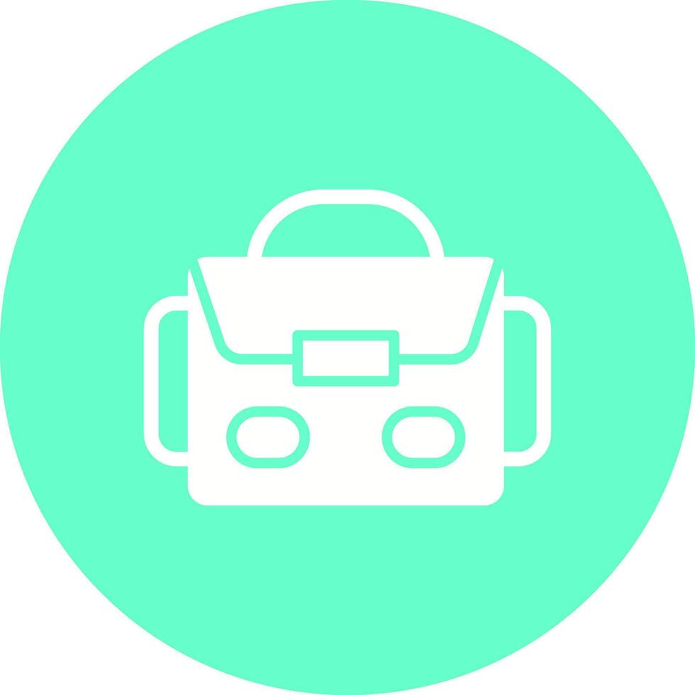 Photography Bag Icon Design vector
