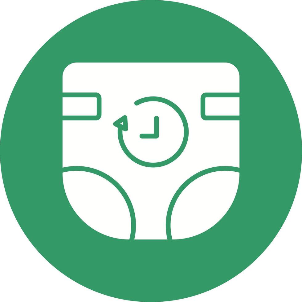 Diaper Duty Icon Design vector