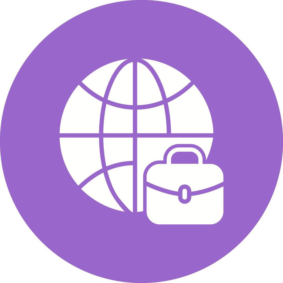 International Job Icon Design vector
