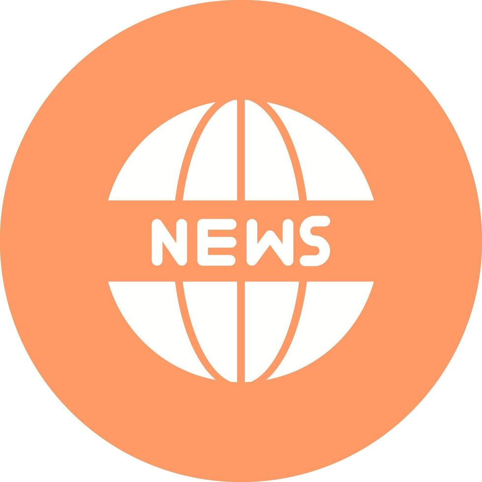 News Website Icon Design vector