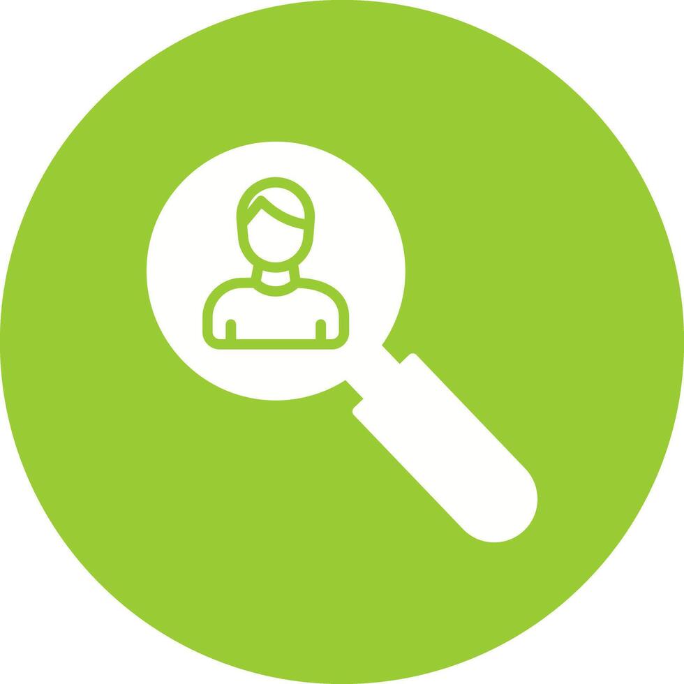 Employee Hunt Icon Design vector