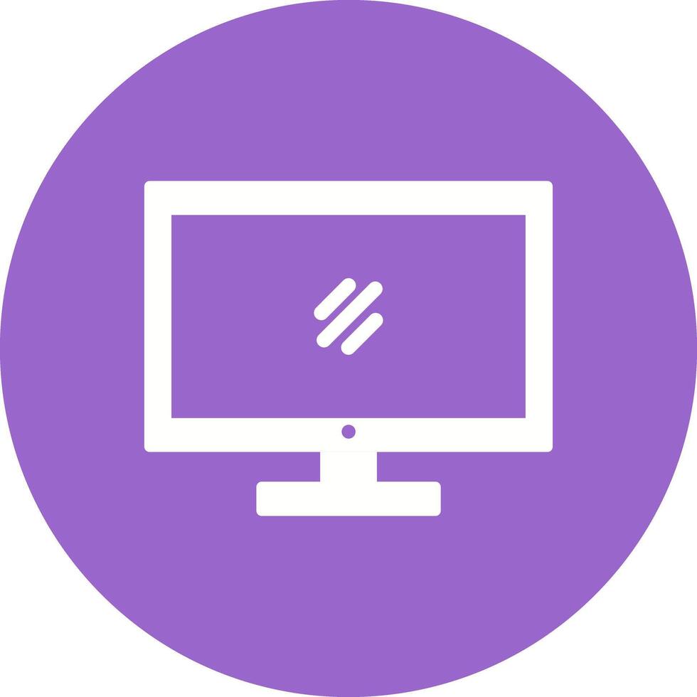 Monitor Icon Design vector