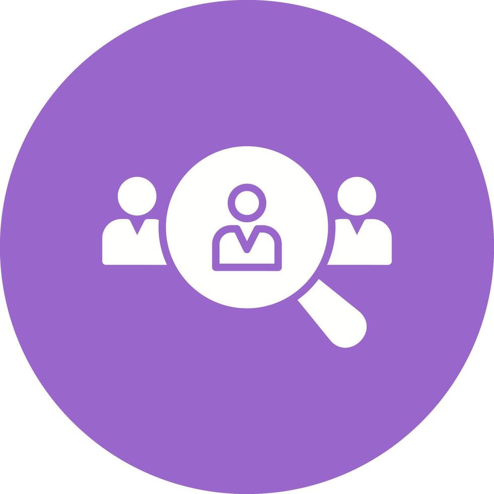 Recruitment Icon Design vector
