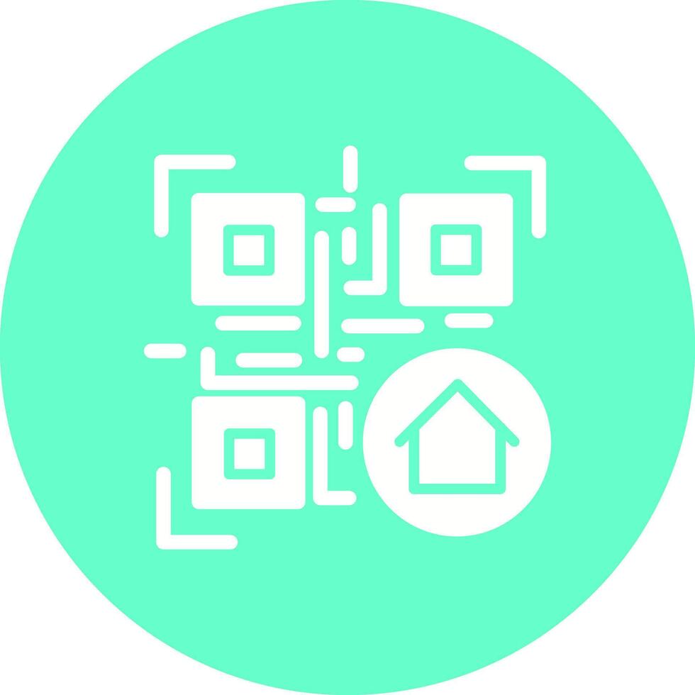 QR Code Menu Icon Design vector