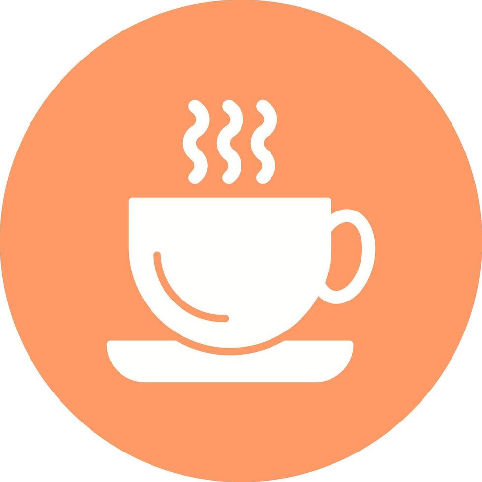 Hot Coffee Icon Design vector