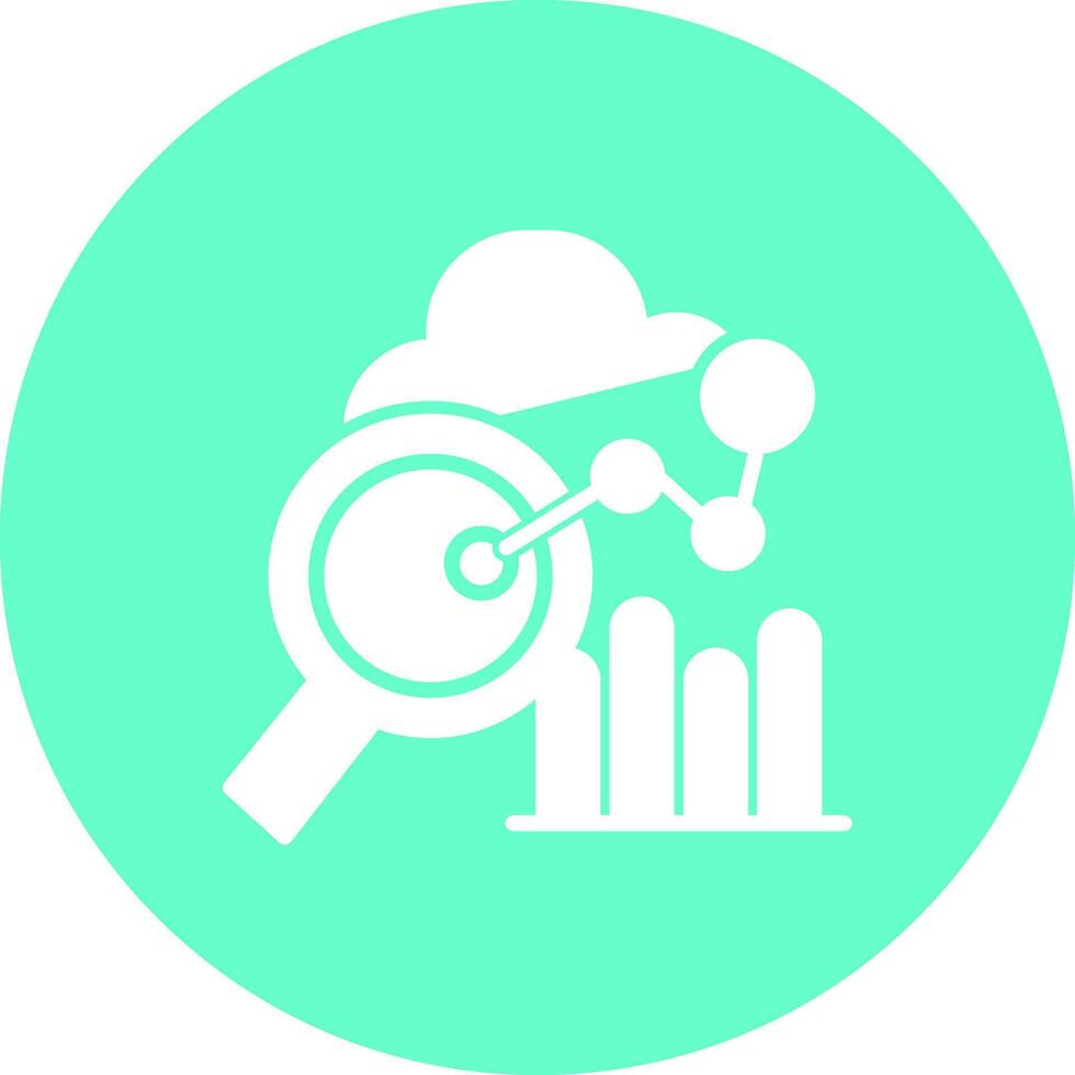 Workforce Analytics Icon Design vector