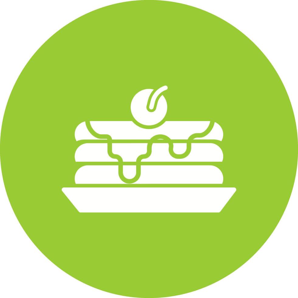 Pancakes Icon Design vector