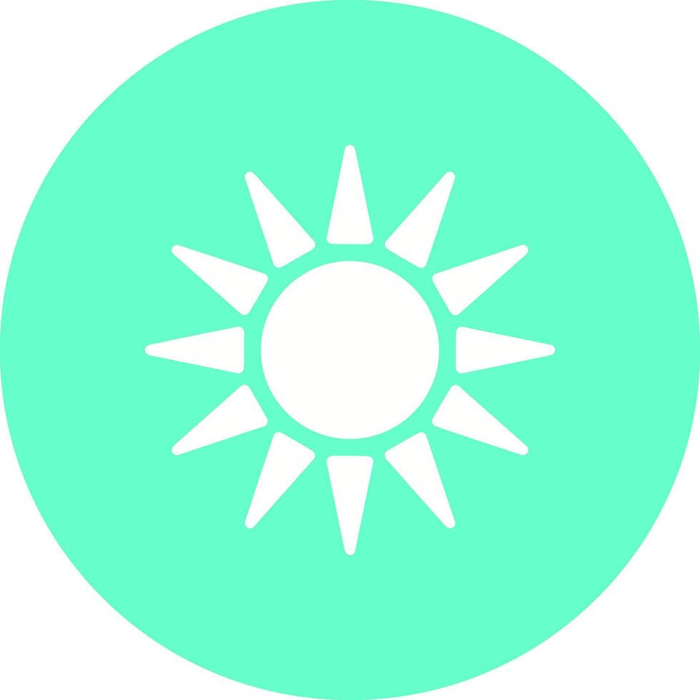 Sun Icon Design vector