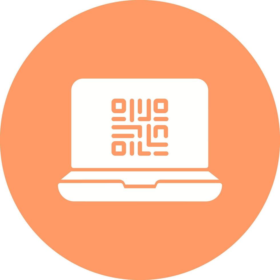 QR Code Scanner App Icon Design vector