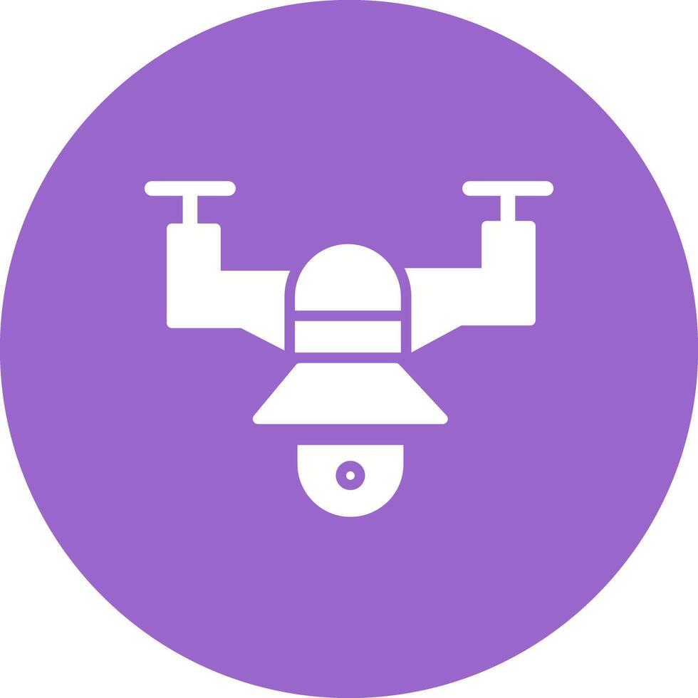 Drone Photography Icon Design vector