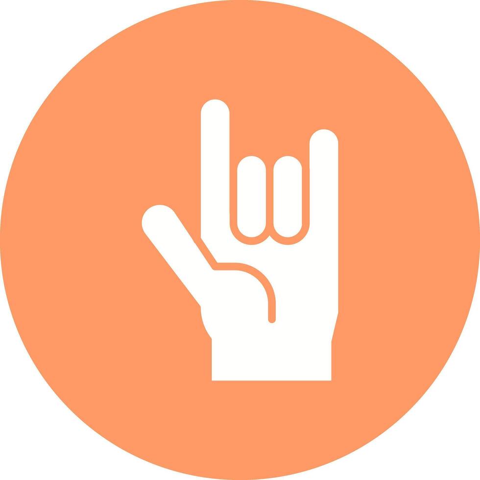 Love You Gesture Icon Design vector