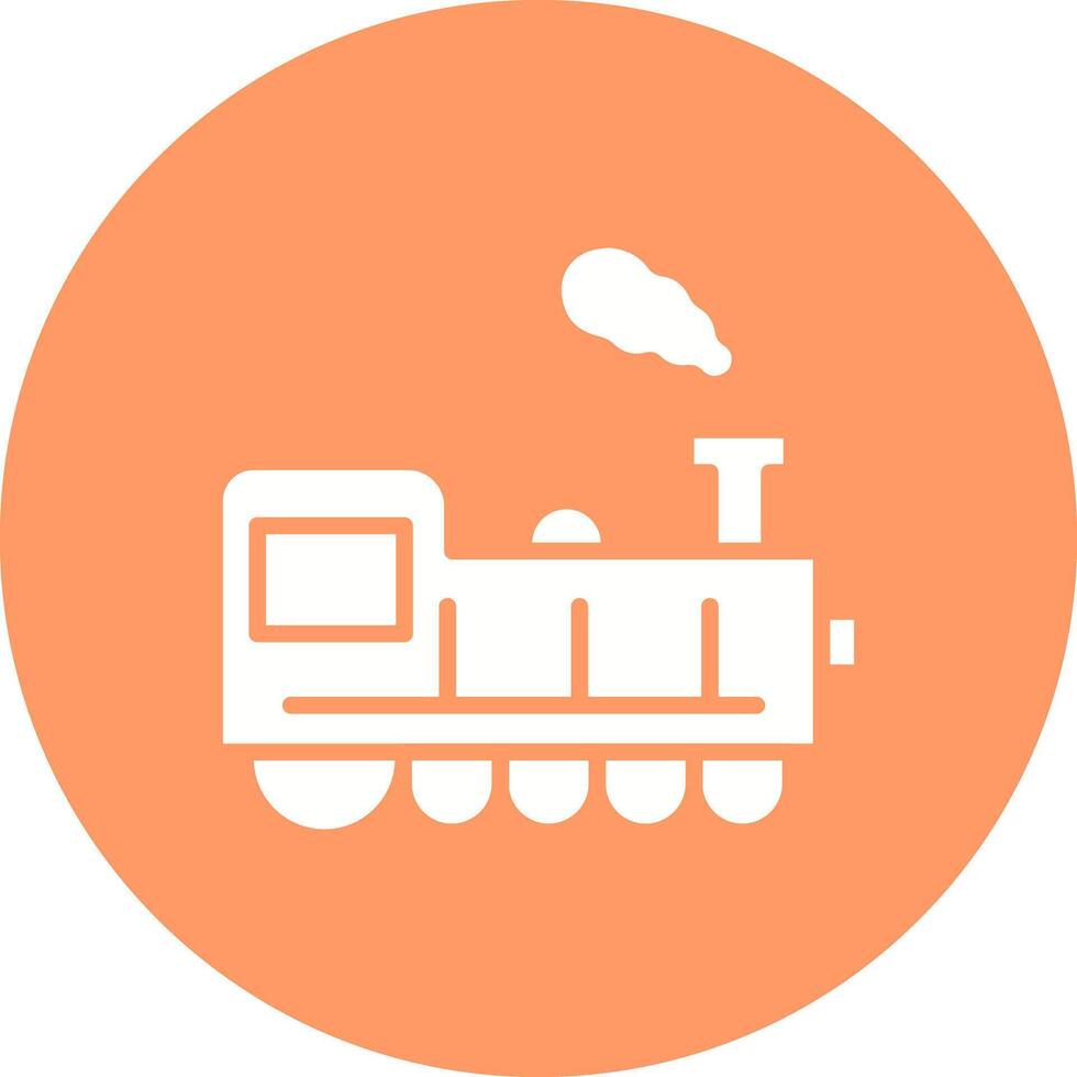 Locomotive Icon Design vector