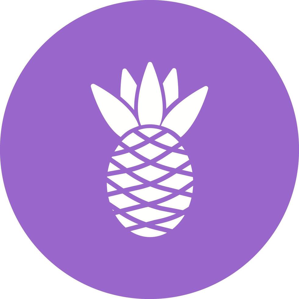 Pineapple Icon Design vector
