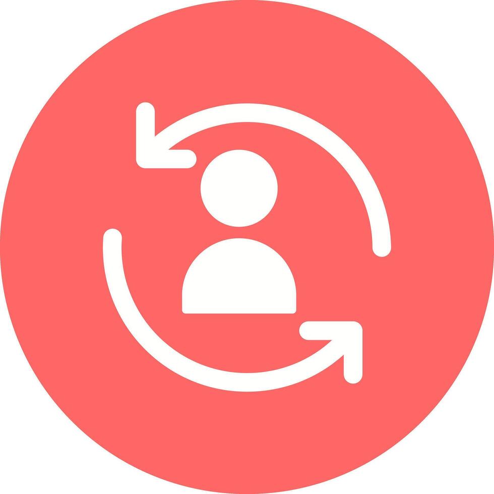 Retargeting Icon Design vector