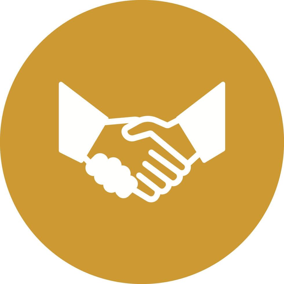 Handshake Icon Design vector