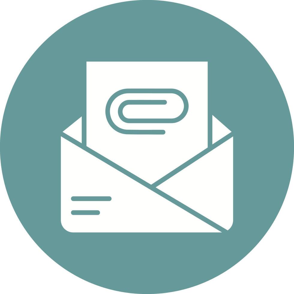 Attachment Clip Icon Design vector