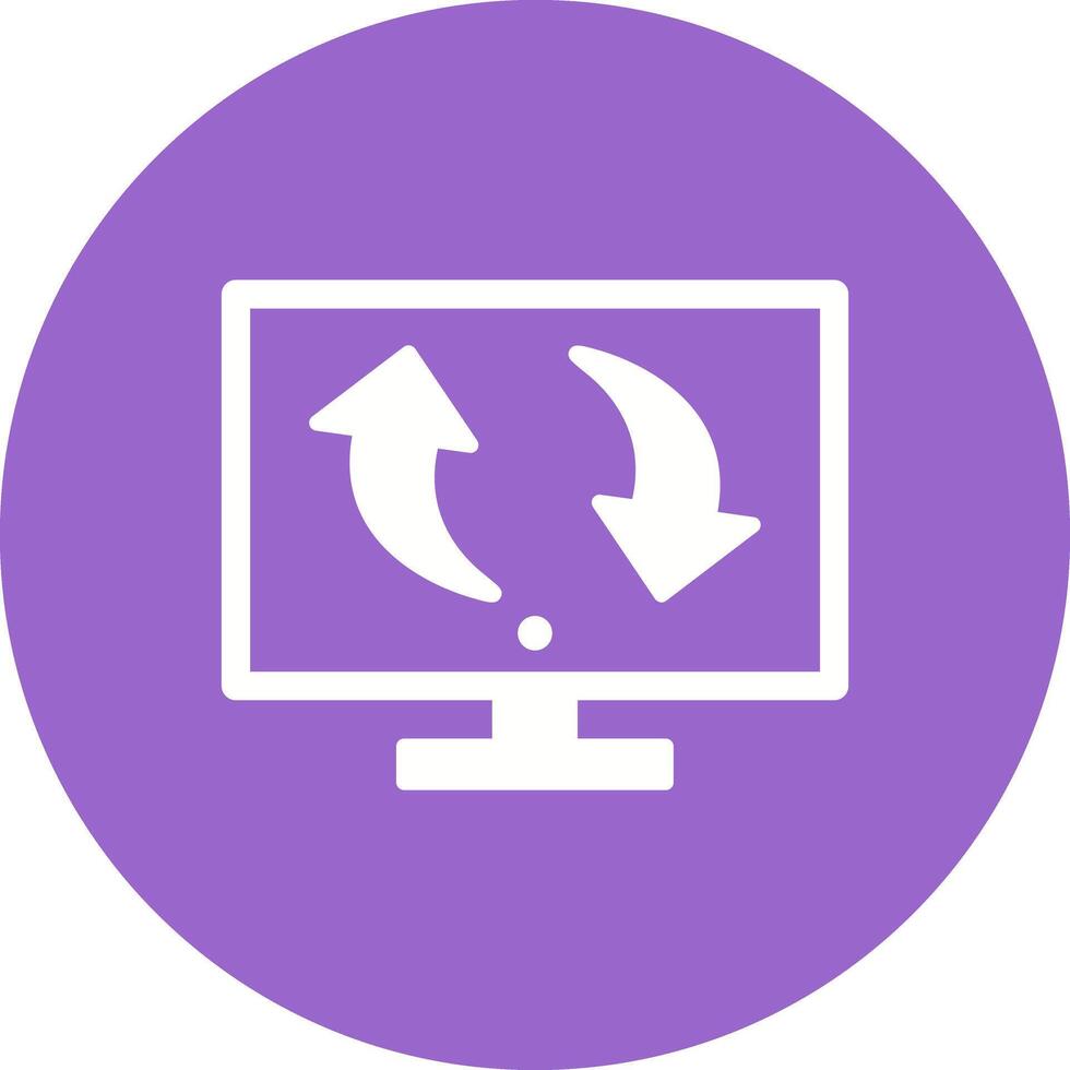 Migrate Icon Design vector